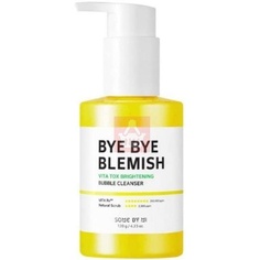 Bye Bye Blemish Vita Tox Осветляющее пузырьковое очищающее средство, 120 г, Some By Mi