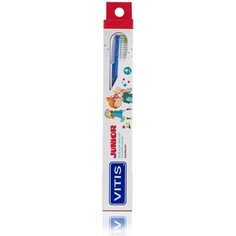 Набор зубных щеток и зубной пасты Vitis Junior, 15 мл, разные цвета, Dentaid