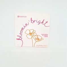 Палетка теней и подводки для глаз Bloomin&apos; Bright 01 See Me Bloomin&apos; 5.85G, Essence