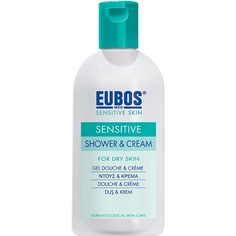Чувствительный душ и крем 200мл, Eubos