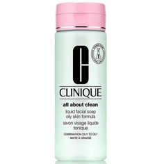 Жидкое мыло для лица All About Clean для жирной кожи, 6,7 унции, Clinique