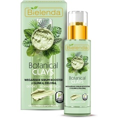 Botanical Clays Веганская сыворотка-бустер с зеленой глиной для комбинированной и жирной кожи 30 мл, Bielenda