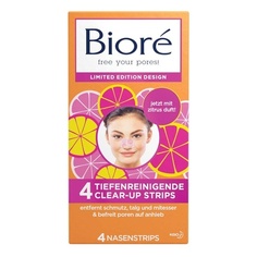 Bior Очищающие полоски для глубокого очищения Citrus Limited Edition 100G, Biore