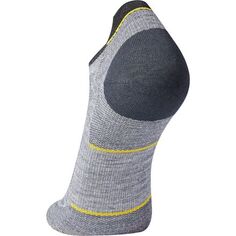 Носки Run Zero Cushion с низкой лодыжкой Smartwool, светло-серый