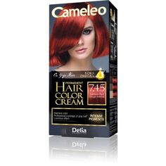 Краска для волос Tinte Omega 5 Hair Color Cameleo, 7.45 Intensive Red