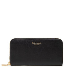 Кошелек Kate Spade MonogramSaffiano Leather, черный