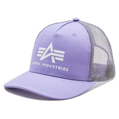 Бейсболка Alpha Industries Basic, фиолетовый