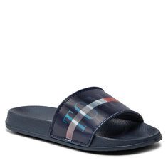 Шлепанцы Tommy Hilfiger HolographicPool Slide, темно-синий