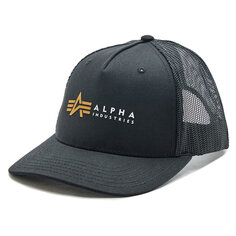 Бейсболка Alpha Industries Label, черный