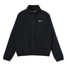 Куртка Nike MENS Stand Collar Multicolor Logo Print Jacket Black, черный