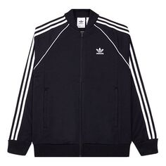 Куртка adidas originals Track Sports Stand Collar Jacket Black, черный