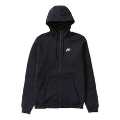 Куртка Men&apos;s Nike Casual Sports Hooded Jacket Black, черный