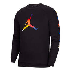 Толстовка Men&apos;s Air Jordan DNA Round Neck Pullover Black, черный Nike