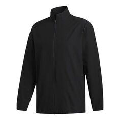 Куртка adidas Golf Sports Windproof Woven Stand Collar Jacket Black, черный