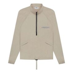 Куртка Fear of God Essentials SS21 Half Zip Track Jacket Moss