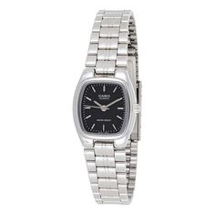 Часы Casio Retro Classic Analog Watch &apos;Steel Silver Black&apos;, черный