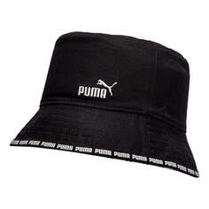 Кепка PUMA Embroidered LOGO Casual Sports Double Sided Fisherman&apos;s hat Black, черный