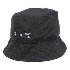 Шапка OFF-WHITE General OFF-WHITE accessories Fisherman&apos;s Hat, черный