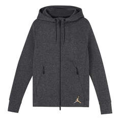 Куртка Air Jordan Full-Zip Drawstring Jacket Men&apos;s Flower Grey, серый Nike