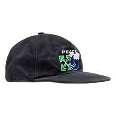 Кепка Off-White Embroidery Baseball Hat Unisex Black, черный
