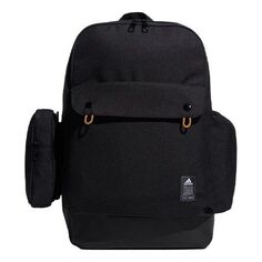 Рюкзак adidas Multiple Pockets Large Capacity schoolbag backpack Unisex Black, черный