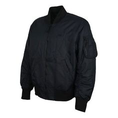 Куртка Nike logo bomber jacket &apos;Black&apos;, черный