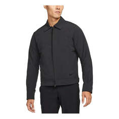 Куртка Nike Reversible 21 Lapel Golf Sports Jacket Black, черный