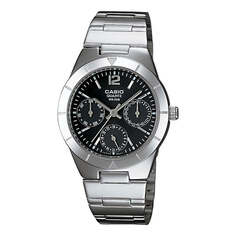 Часы Casio Edifice Stylish Simplicity Analog Watch &apos;Silver&apos;, черный