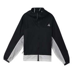 Куртка Nike ACG Cinder Cone Colorblock Splicing Zipper Hooded Jacket Black, черный