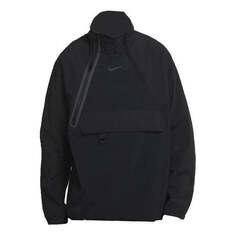 Куртка Nike NSW zipper top &apos;Black&apos;, черный