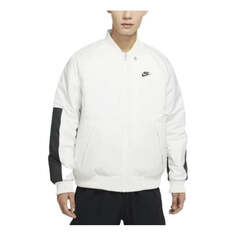 Куртка Nike 2-way padded bomber jacket &apos;Black White&apos;, черный