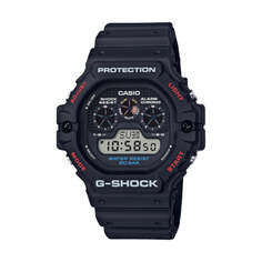 Часы CASIO Waterproof Sports Mens Black Digital, черный