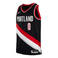 Майка Nike Dri-FIT NBA Portland Trail Blazers Damian Lillard Icon Edition 2022/23 Swingman Jersey