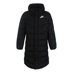 Пуховик Nike Down Fill Stay Warm hooded Down Jacket Black, черный