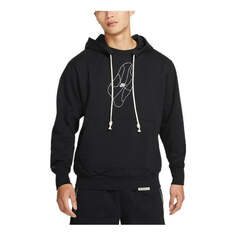 Толстовка Nike front logo printed hoodie &apos;Black&apos;, черный