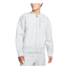 Куртка Nike zipped bomber jacket &apos;Grey&apos;, серый