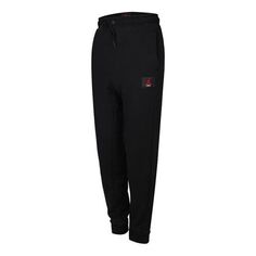 Спортивные штаны Air Jordan Flight Casual Sports Knit Bundle Feet Long Pants Black, черный Nike