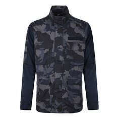 Куртка Men&apos;s Nike Casual Jacket Camouflage Black, черный