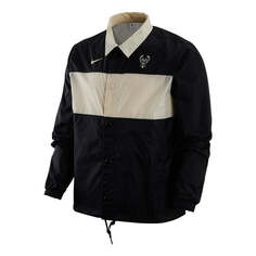 Куртка Nike NBA MIL coach jacket &apos;Black&apos;, черный