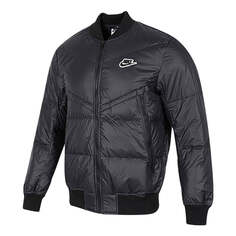 Пуховик Nike puffer bomber jacket &apos;Black&apos;, черный