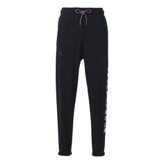 Спортивные штаны Air Jordan Multi-Color Elastic Sports Pants Men&apos;s Black, мультиколор Nike