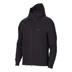 Куртка Air Jordan Solid Color Classic Flying Hooded Jacket Men&apos;s Black, черный Nike