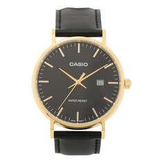 Часы Casio Classic Analog Watch &apos;Black Gold&apos;, черный