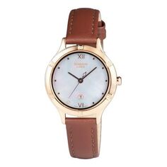 Часы Casio Sheen Fashion Elegant Analog Watch &apos;Brown White&apos;, белый