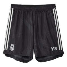 Шорты adidas x Y-3 Crossover real Madrid Stripe Logo Breathable Sports Training Shorts Black, черный