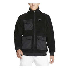 Куртка Nike Sportswear Full-Zip Reversible Jacket &apos;Black&apos;, черный