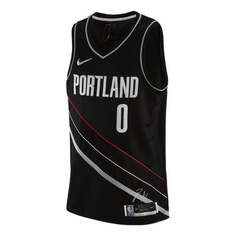 Майка Nike x NBA Portland Trail Blazers Icon Edition Jerseys &apos;Damian Lillard 0&apos;, черный