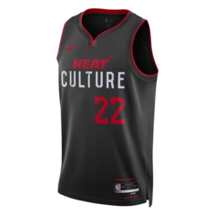 Майка Nike Dri-FIT NBA Swingman Jersey 2023/24 City Edition &apos;Miami Heat Jimmy Butler&apos;, черный