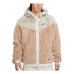 Куртка Nike Sportswear Fur Windrunner &apos;Beige White&apos;, белый