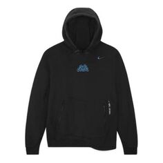 Толстовка Nike X Off-White Men Fleece Hoodie Hoody &apos;Black&apos;, черный